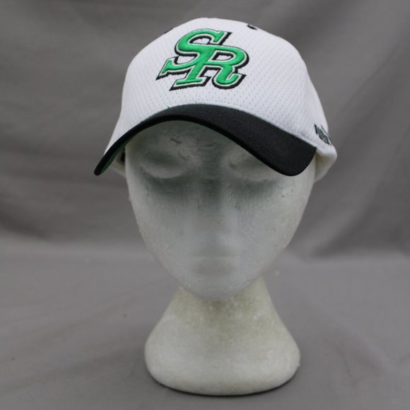 Retro CFL Hat - Saskatchewan Roughriders Initials by Puma - Adult Gripback - Picture 1 of 10